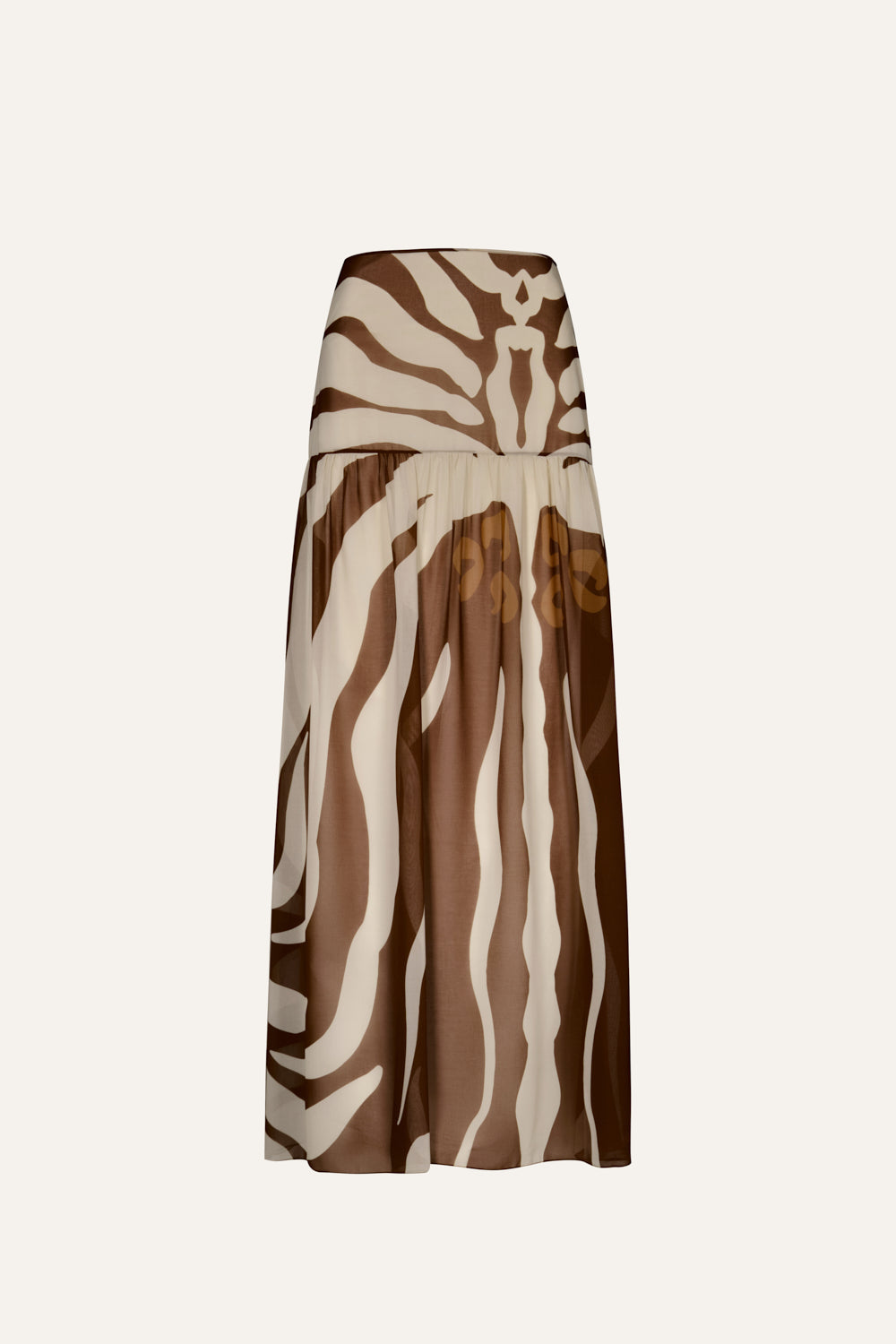 Bohemian Skirt for Women - Flowy Maxi Skirt with Elastic Waist, Perfect for Beach, Festival, and Summer Outfits