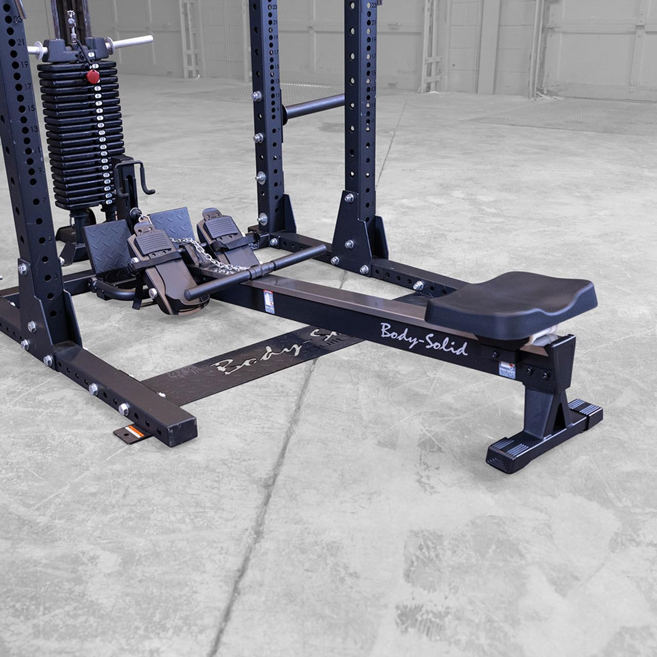 Body-Solid Rower Attachment for Home Gyms - Low-Impact Cardio Workout Equipment for Cable Machines, Pulleys & Power Racks | Perfect for Home Fitness, Full-Body Training & Joint-Friendly Exercise