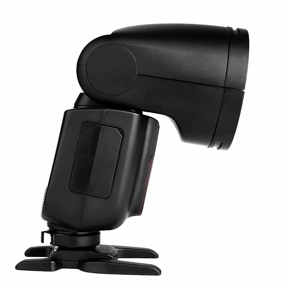 Godox V1-C Round Head Flash for Canon | Li-ion Battery | E-TTL & HSS | Master Speedlight for Professional Photography (Portrait, Wedding, Studio Use)