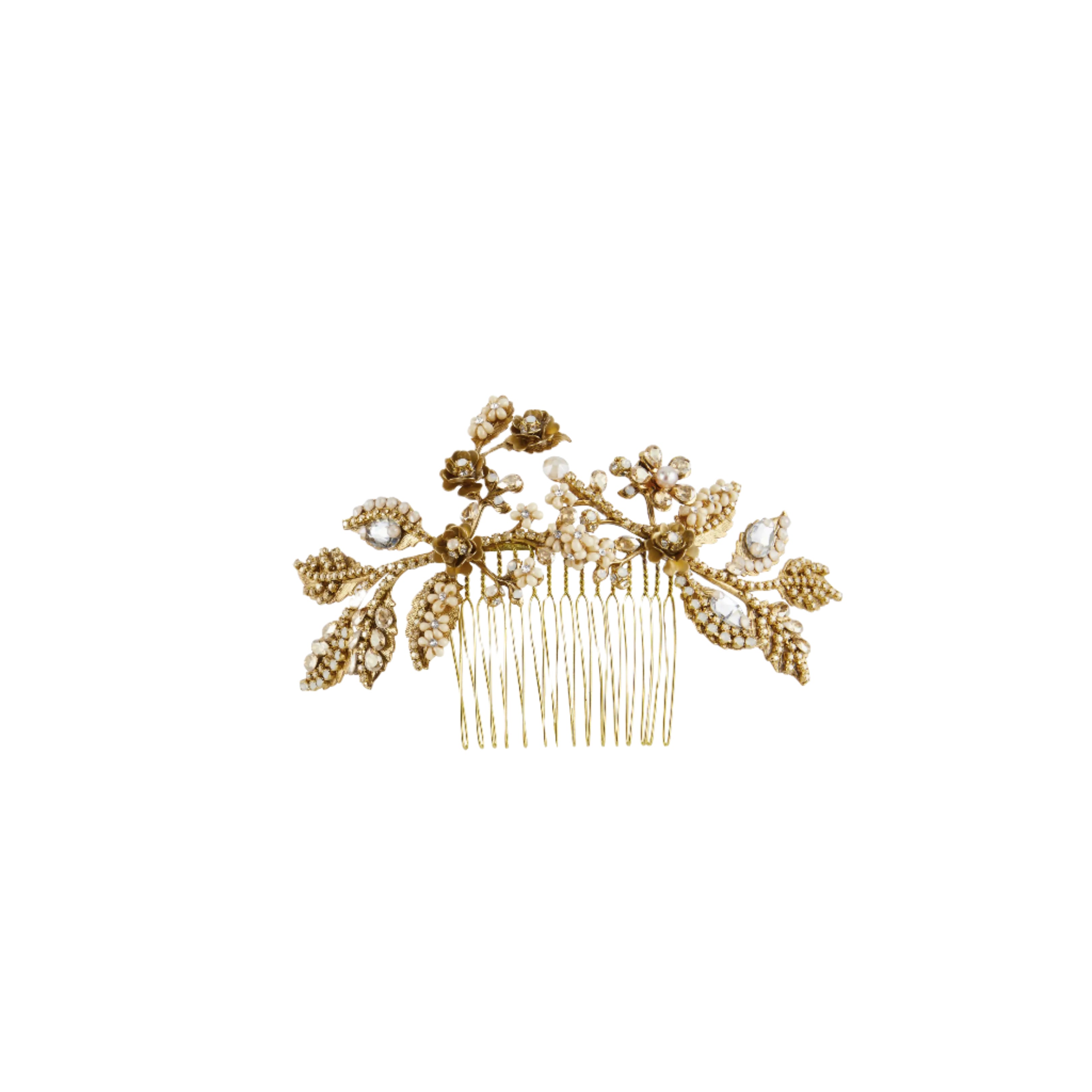 Gardenia Comb - Natural Wooden Hair Comb for Detangling & Styling - Perfect for Daily Hair Care, Travel & Gifts