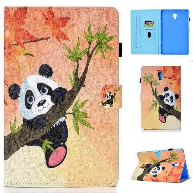 Samsung Galaxy Tab A 10.5 (2018) T590/T595 Tablet with Cartoon Monkey Stand Case - Perfect for Kids, Travel & Home Use