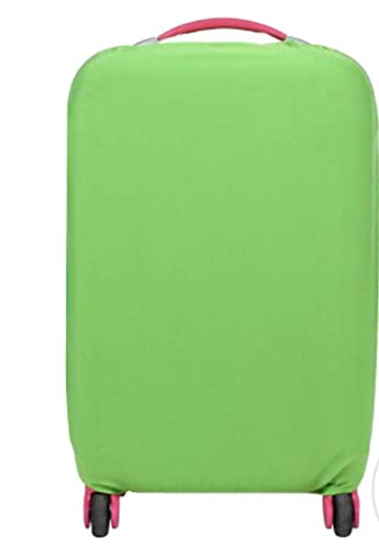 Garneck Elastic Luggage Cover for 22-24 Inch Suitcases - Light Green Trolley Protector | Travel Accessories for Airplane, Cruise & Business Trips