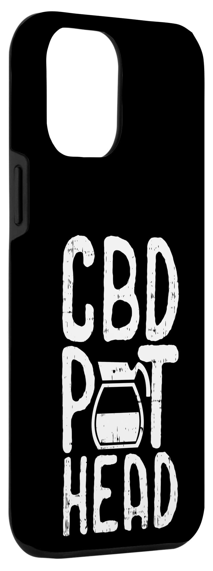 iPhone 12 Pro Max Case with CBD Hemp Leaf Design - Perfect Gift for Coffee Lovers & Cannabis Enthusiasts - Protective Phone Cover for Daily Use, Travel & Outdoor Activities