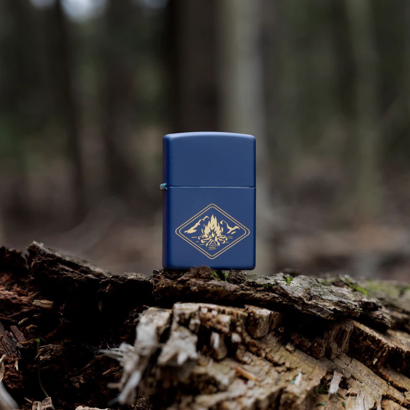 Premium Campfire Design Laser Engraved Matte Water Bottle - Durable & Stylish for Outdoor Adventures, Hiking, Camping and Daily Use