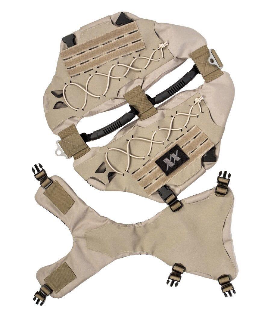 Titan K9 Dog Vest - Adjustable Tactical Harness for Large Dogs - Perfect for Training, Hiking & Outdoor Adventures