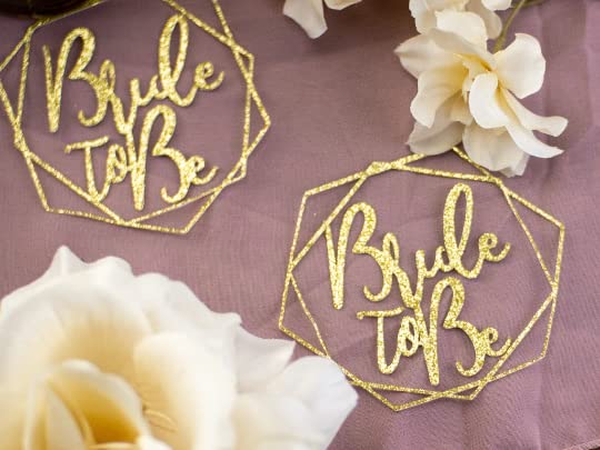 Bridal Shower Confetti - Bride to Be Party Decorations - Wedding Shower Table Scatter for Bachelorette & Engagement Parties - Perfect for Centerpieces, Photo Backdrops & Gift Wrapping