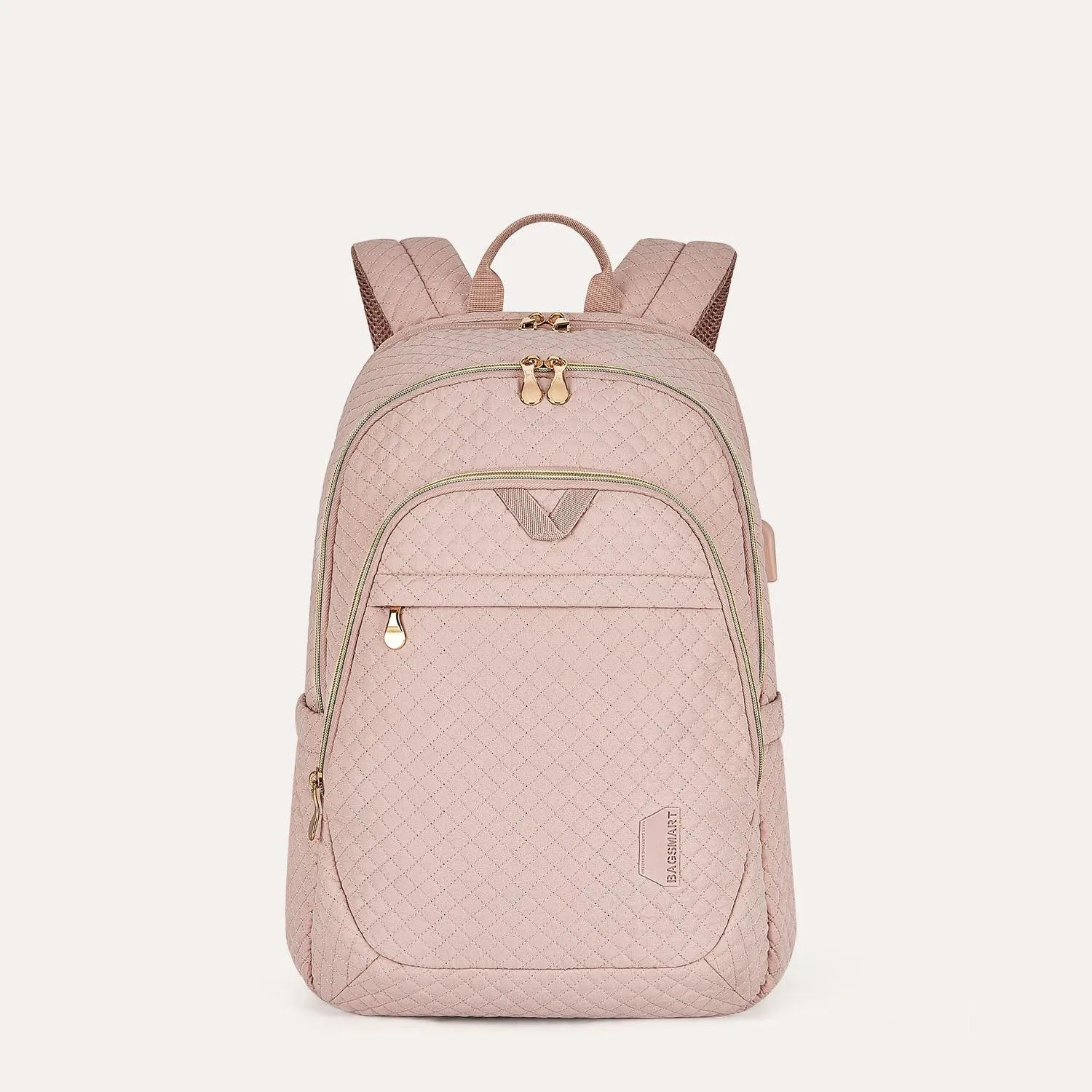 Bonchemin 15.6 Inch Laptop Backpack for Men & Women - Waterproof Travel Backpack with USB Charging Port - Perfect for Business, College, Commuting & Airplane Carry-On