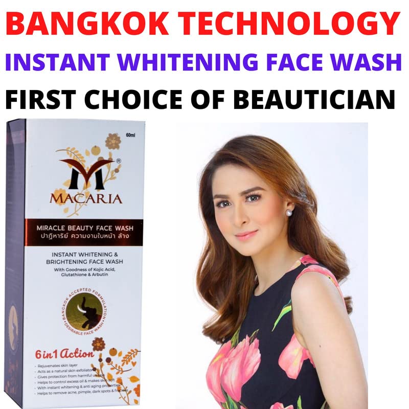 Best Glutathione & Kojic Acid Face Wash for Brightening Skin - Anti-Aging & Dark Spot Treatment for Daily Skincare Routine