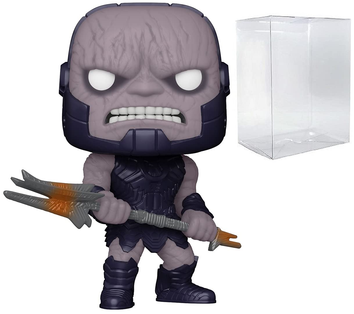 Funko Pop! Vinyl Figure - Justice League The Snyder Cut Darkseid (3.75 Inch) with Pop Protector Case | Collectible DC Comics Movie Merchandise | Perfect for Display, Gifts & Pop Culture Collections