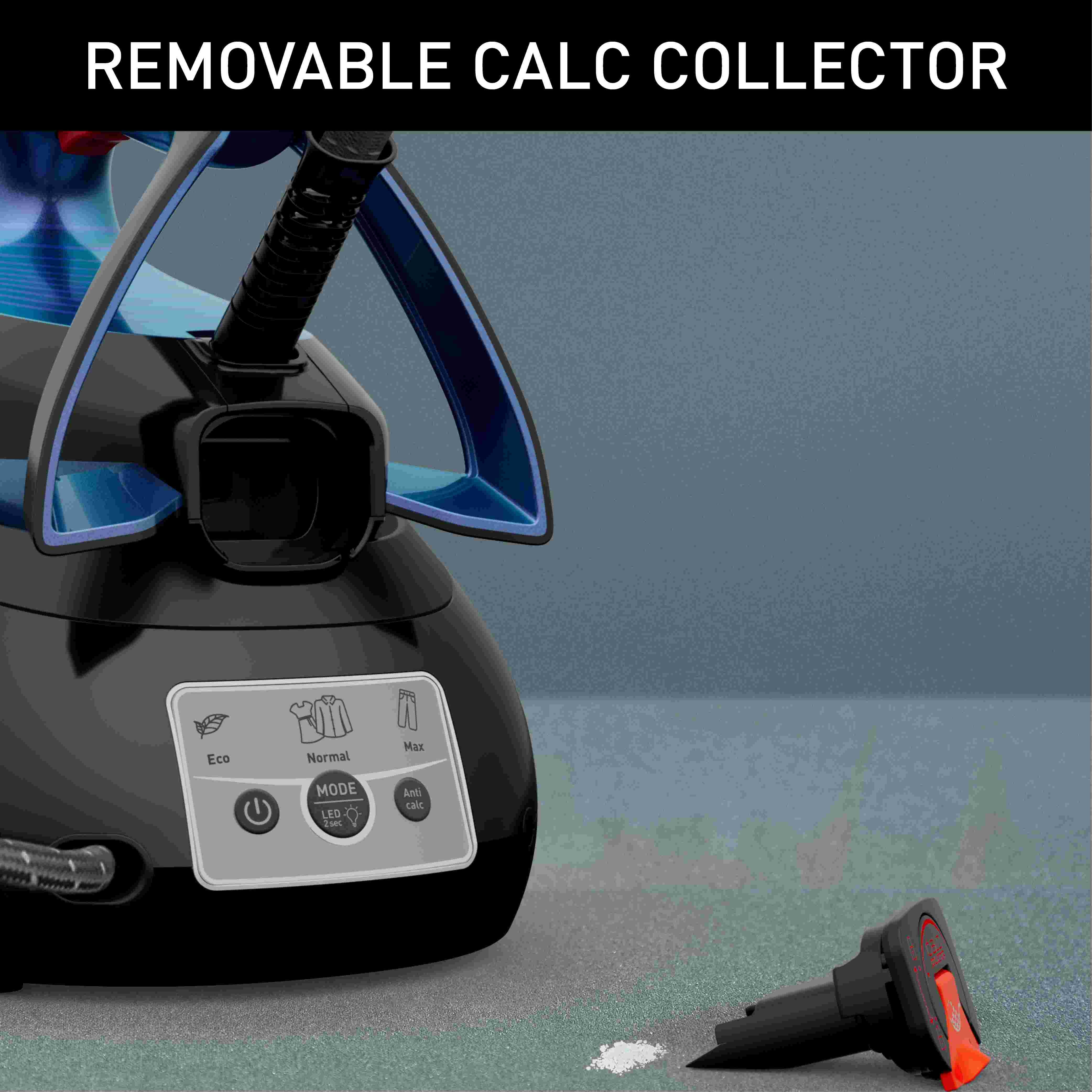 Tefal SV8151 Express Vision Anti-Calc Steam Station - Powerful Steam Iron for Clothes & Fabrics | Perfect for Home & Professional Use