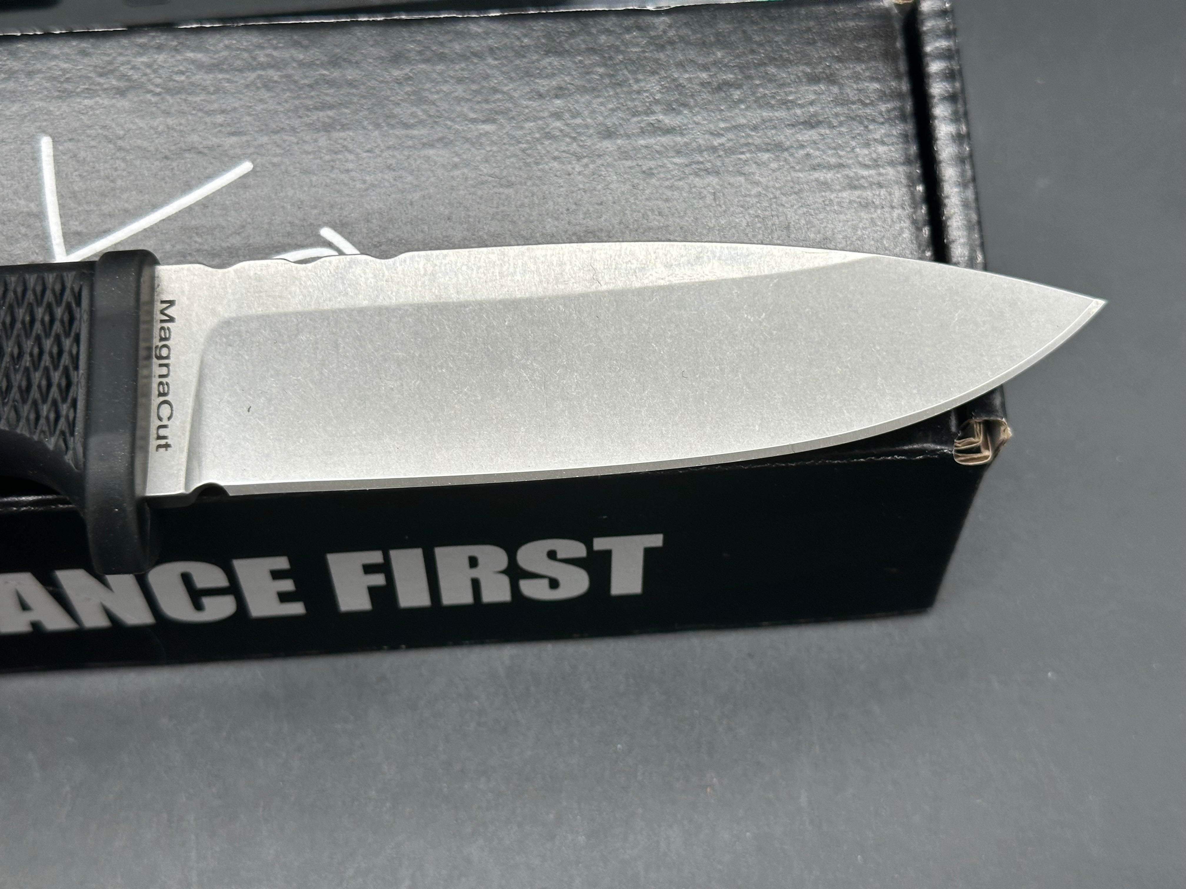 Demko FreeReign Magnacut Black Folding Pocket Knife - Premium EDC Tactical Knife for Outdoor, Camping, Hunting, and Survival Gear