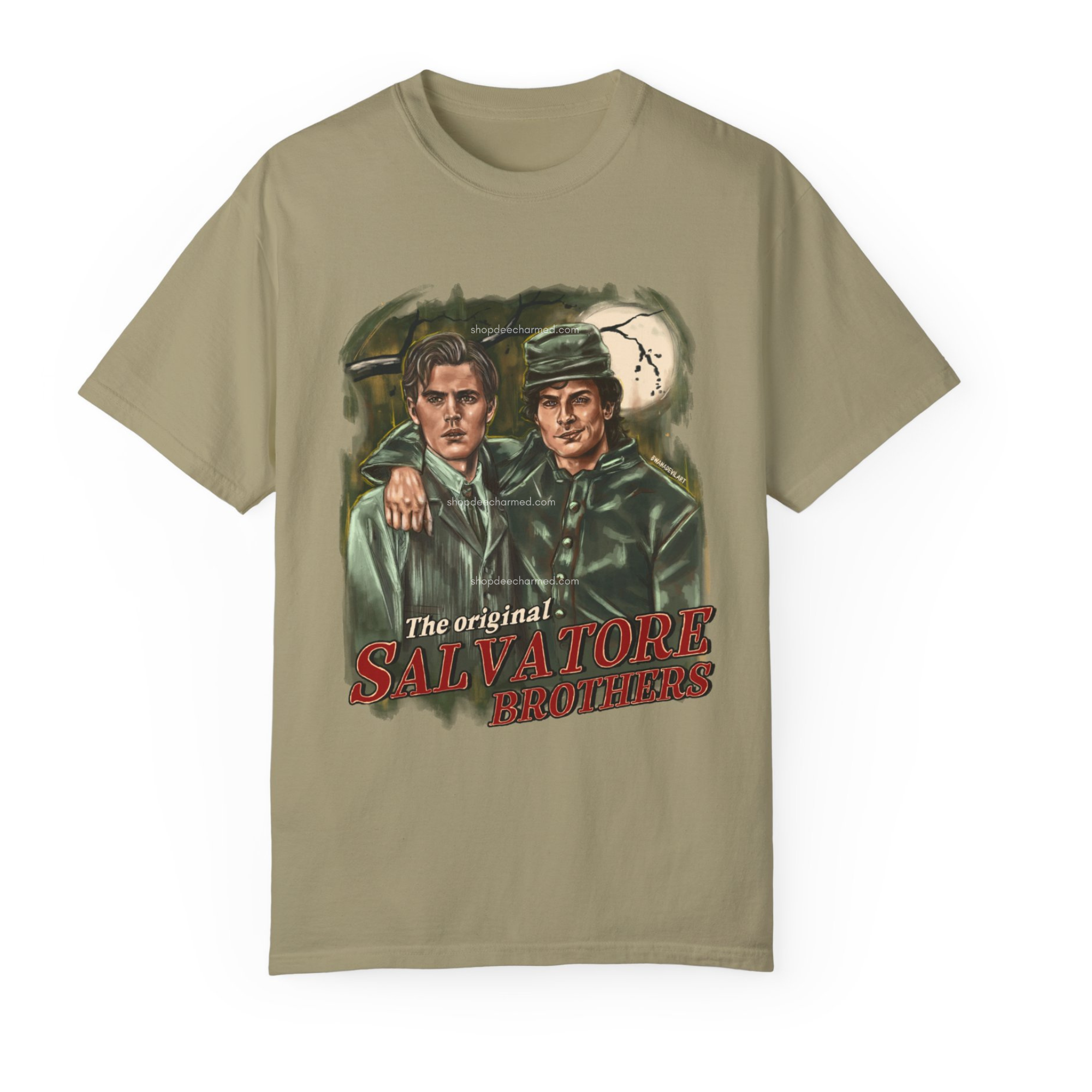 Original Salvatore Brothers T-Shirt - Soft Cotton Vintage Graphic Tee for Men - Casual Wear & TV Show Fan Merchandise