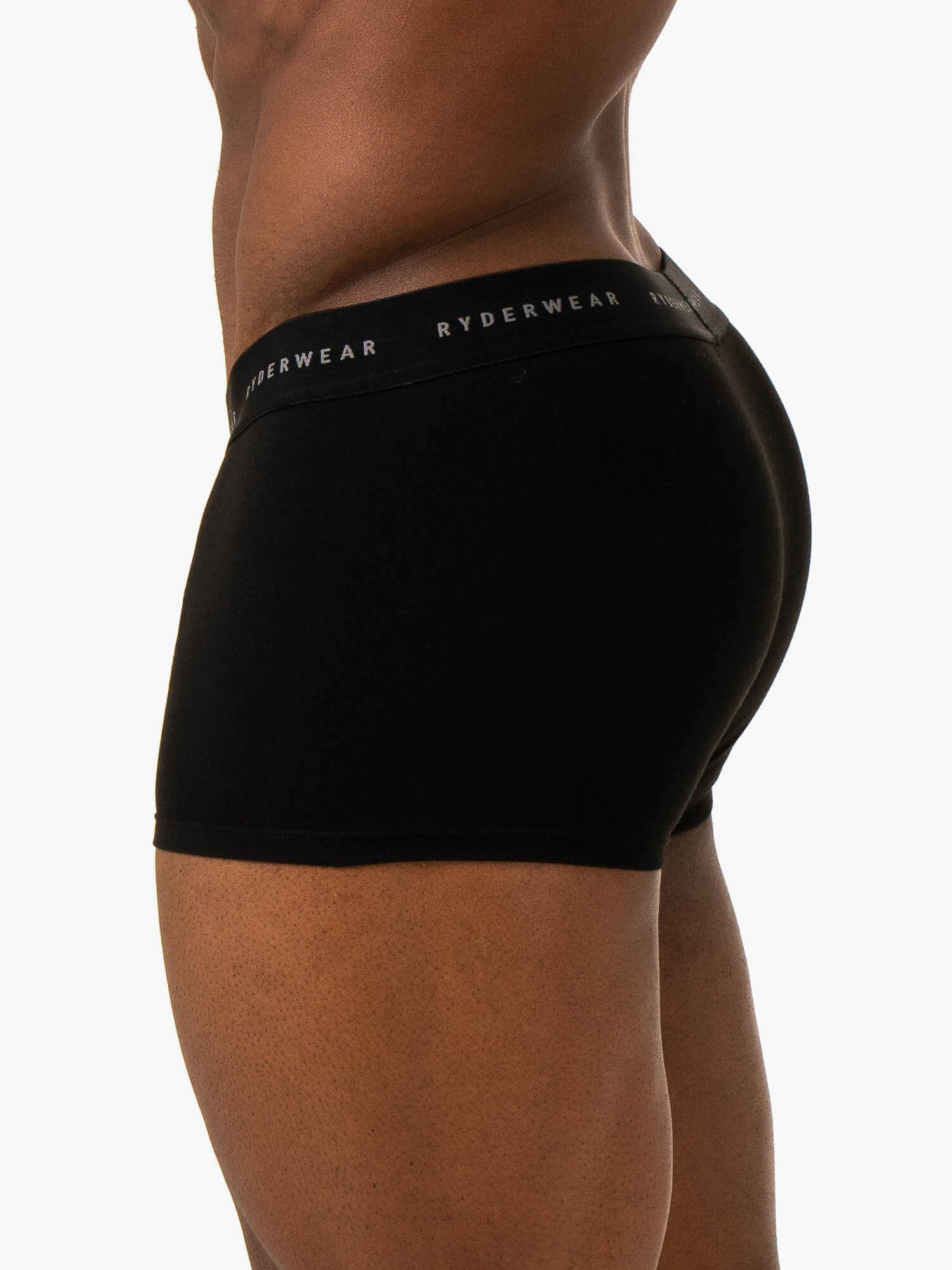Men's Boxer Brief Underwear - Soft & Breathable Cotton Underwear for Men, Black | Comfortable Daily Wear & Workout Underpants