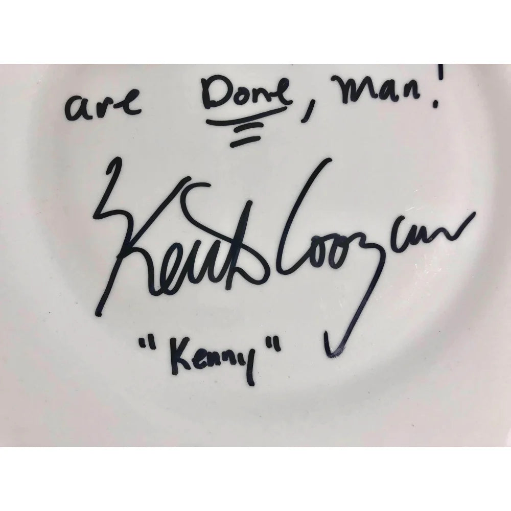 Keith Coogan Autographed Don't Tell Mom the Babysitter's Dead Movie Plate with JSA Certificate - Collectible Memorabilia for Film Fans & 90s Nostalgia Lovers - Perfect for Home Theater Display & Pop Culture Collections