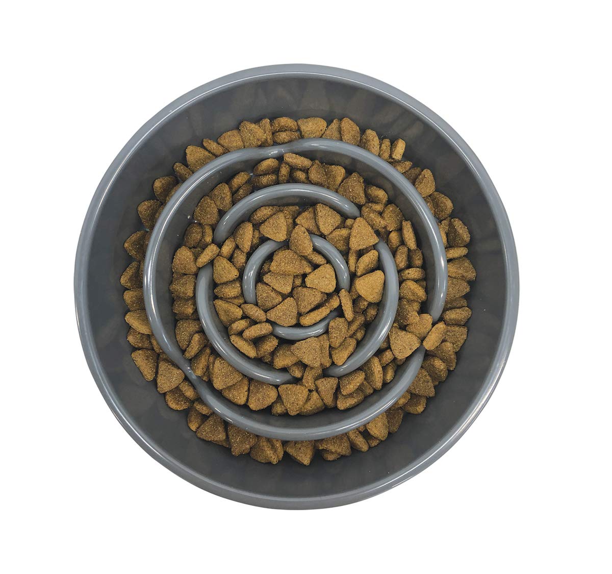 Messy Mutts Interactive Slow Feeder Dog Bowl - Fun Puzzle Feeder for Fast Eaters, Reduces Bloat & Improves Digestion - Perfect for Small, Medium & Large Dogs During Mealtime or Training Sessions