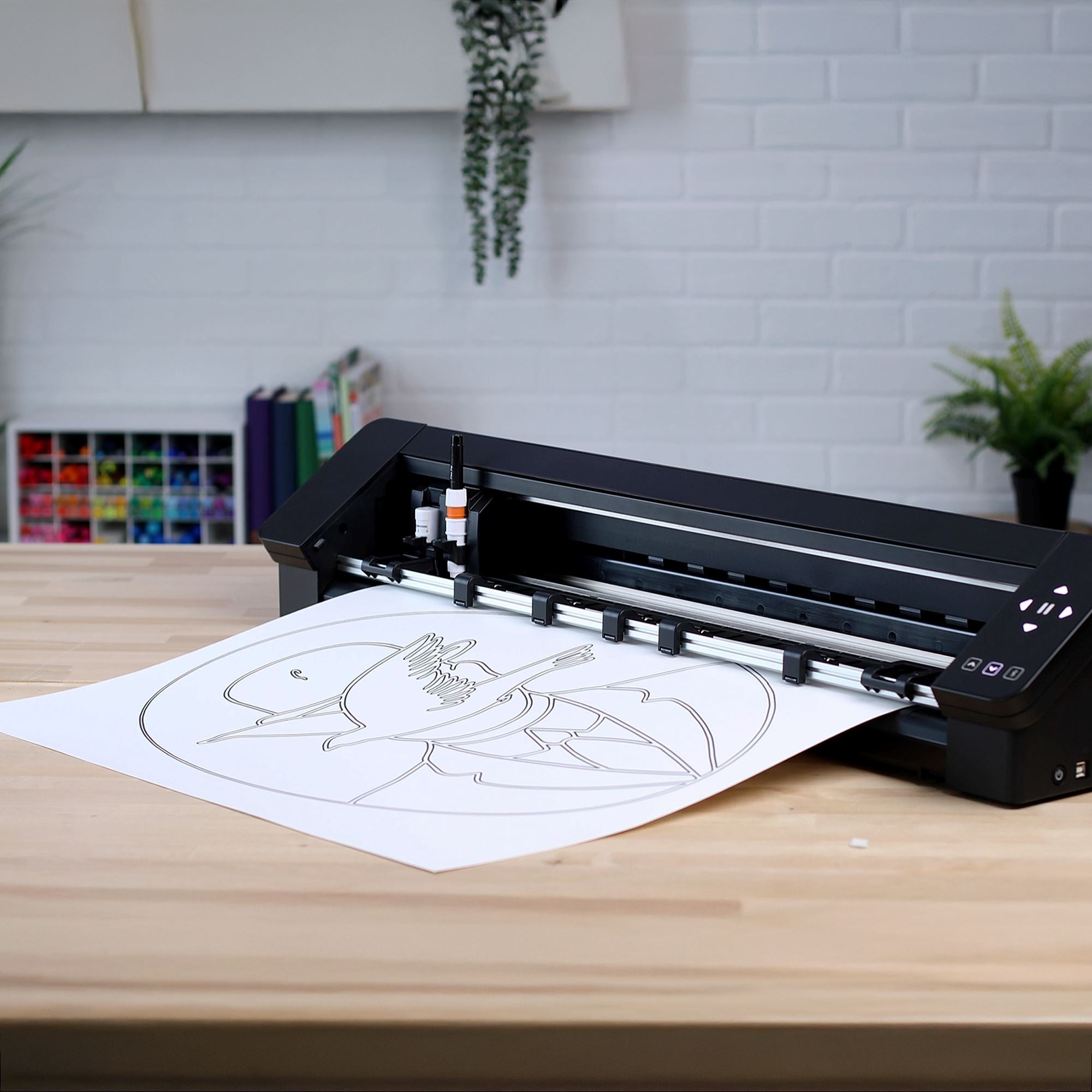 Silhouette Cameo 5 PRO MK II Cutting Machine with 15