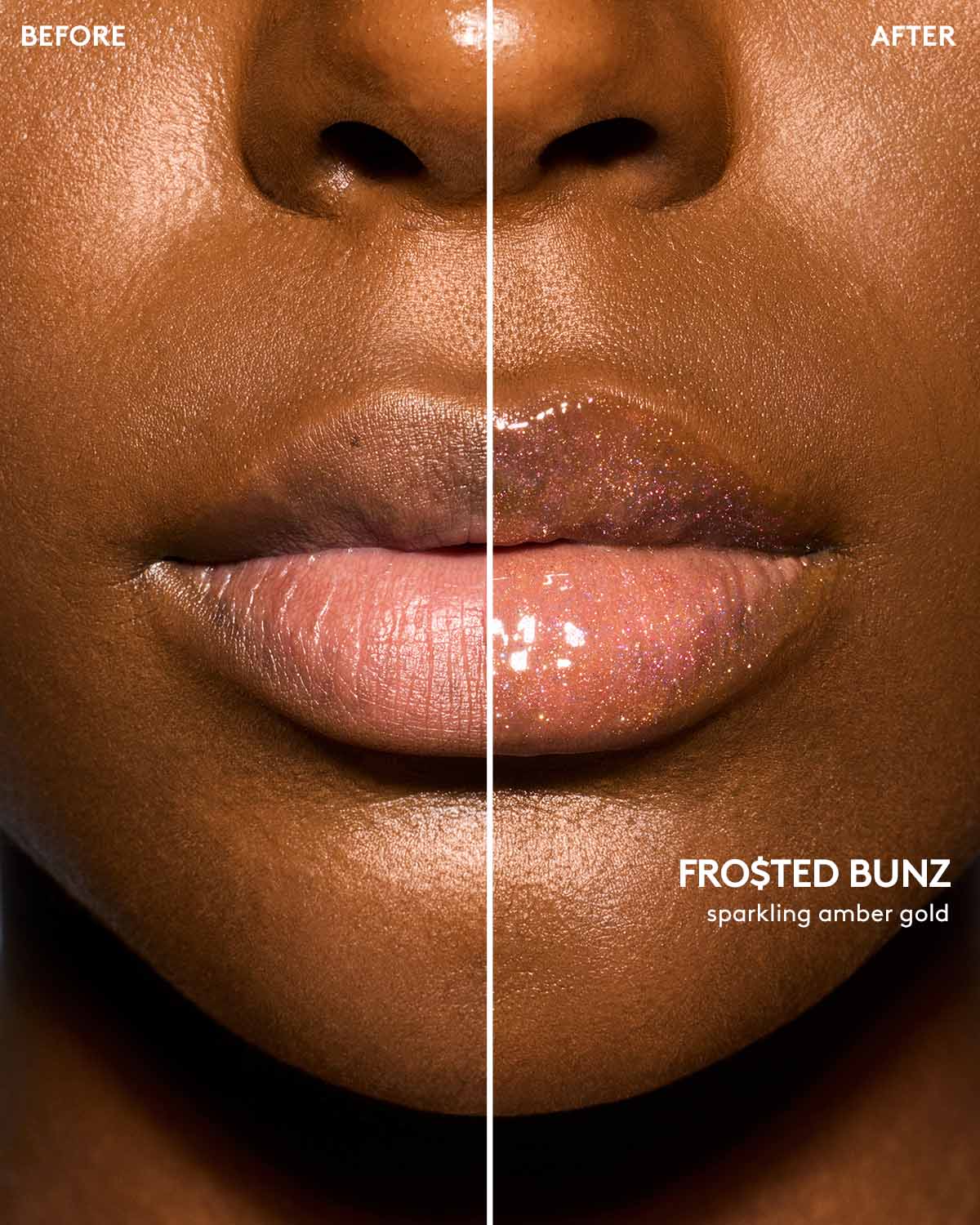 Frosted Bunz Gloss Bomb Oil - Hydrating Luminizing Lip Gloss & Shine for Day & Night Wear - Perfect for Parties, Dates & Everyday Glam