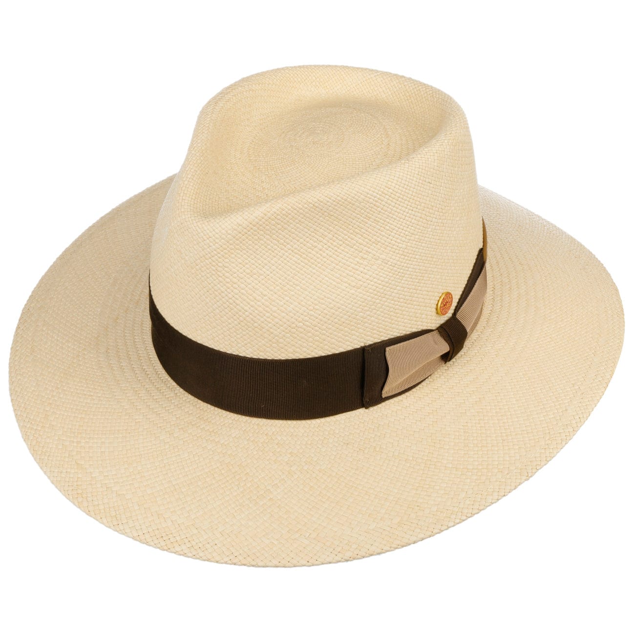 Mayser Nizza Classic Panama Hat for Men & Women - Lightweight & Breathable Summer Sun Hat for Beach, Travel, and Outdoor Activities