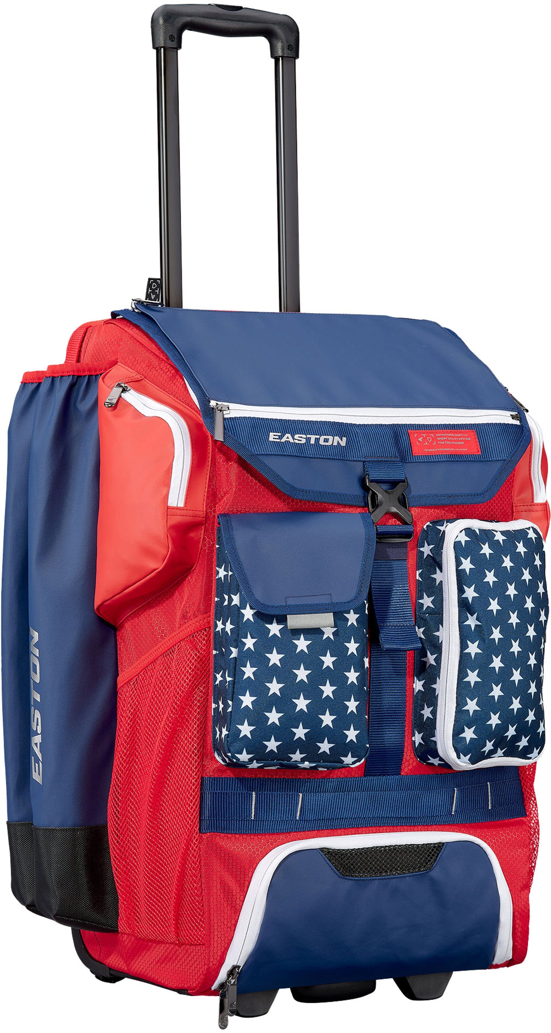 Easton Five Tool Phenom Wheeled Baseball Bag - Durable Rolling Sports Equipment for Baseball Players | Perfect for Travel, Practice & Games