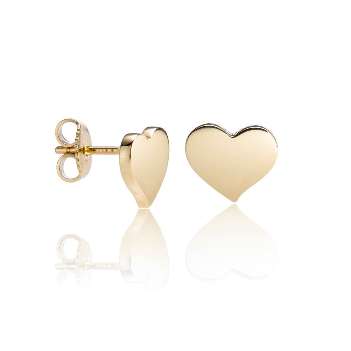 14K Gold Heart Earrings for Women - Dainty & Elegant Jewelry Gift for Valentine's Day, Anniversary - Perfect for Date Night & Special Occasions