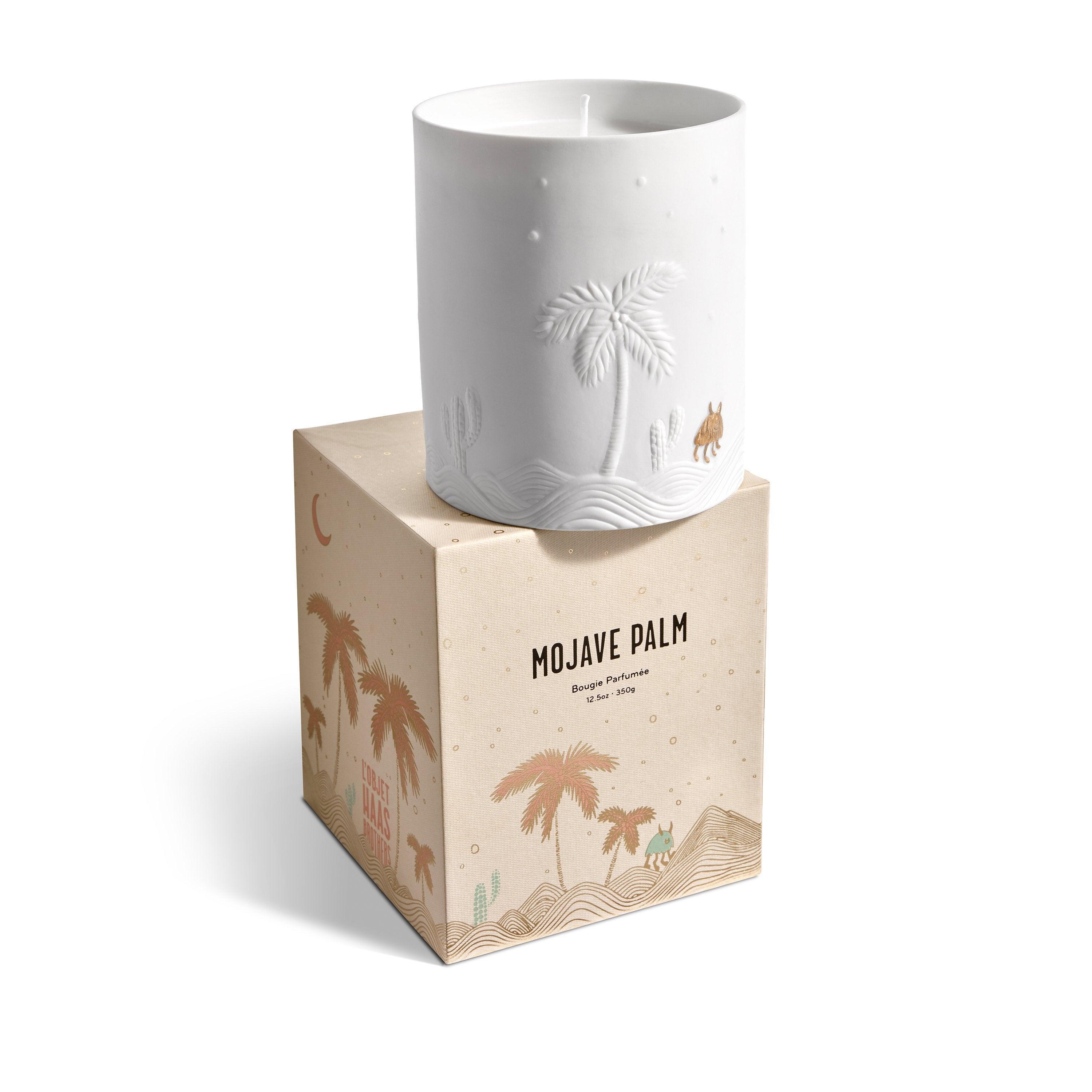 Haas Mojave Palm Candle - Natural Soy Wax Scented Candle for Home & Relaxation | Perfect for Aromatherapy, Meditation, and Cozy Evenings