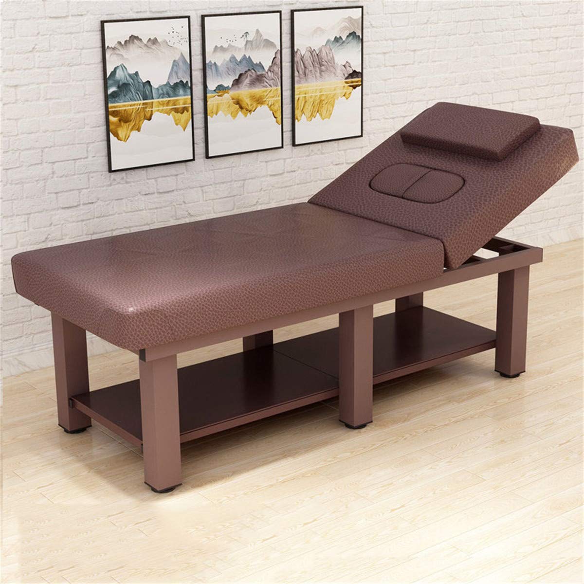 Adjustable Portable Massage Bed - Spa & Tattoo Table for Home & Salon Use