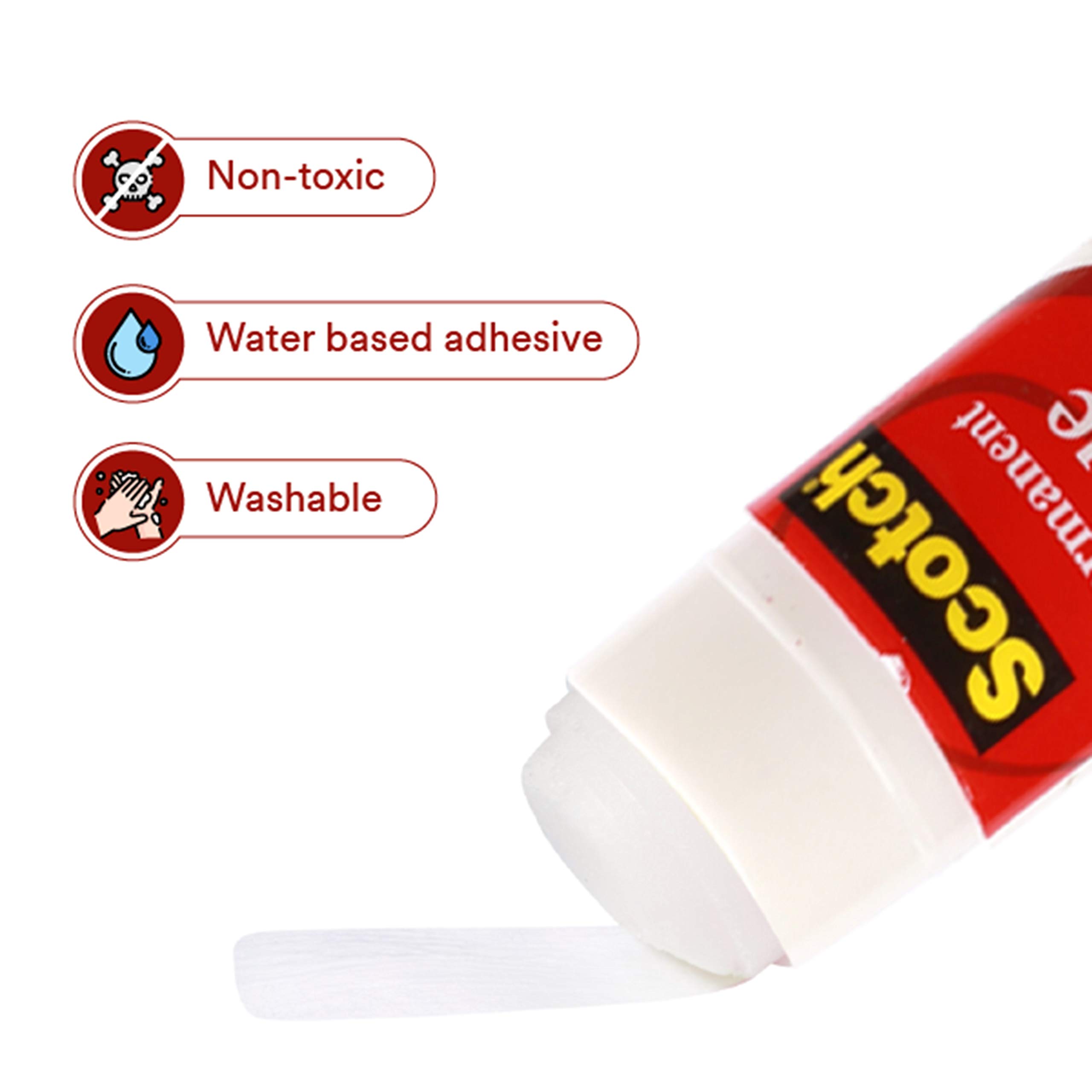 3M Scotch Magic Tape Refill - 2 Pack | Scotch White Glue Stick - 5 Pack | Office Supplies for School, Home & Crafting Projects