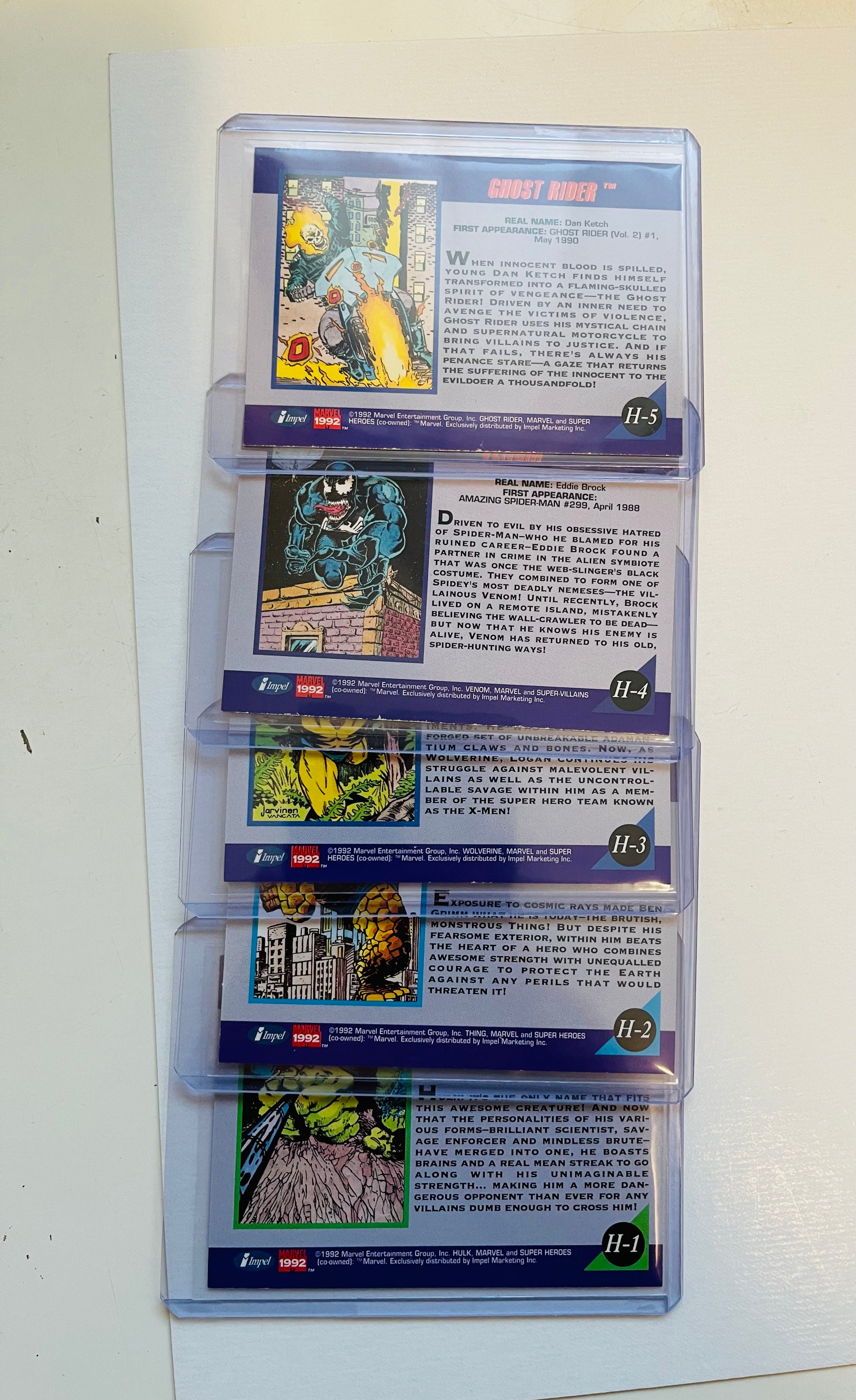 1993 Marvel Universe Series 3 Rare Hologram Insert Set - Complete Collector's Edition for Comic Book Fans & Action Figure Enthusiasts