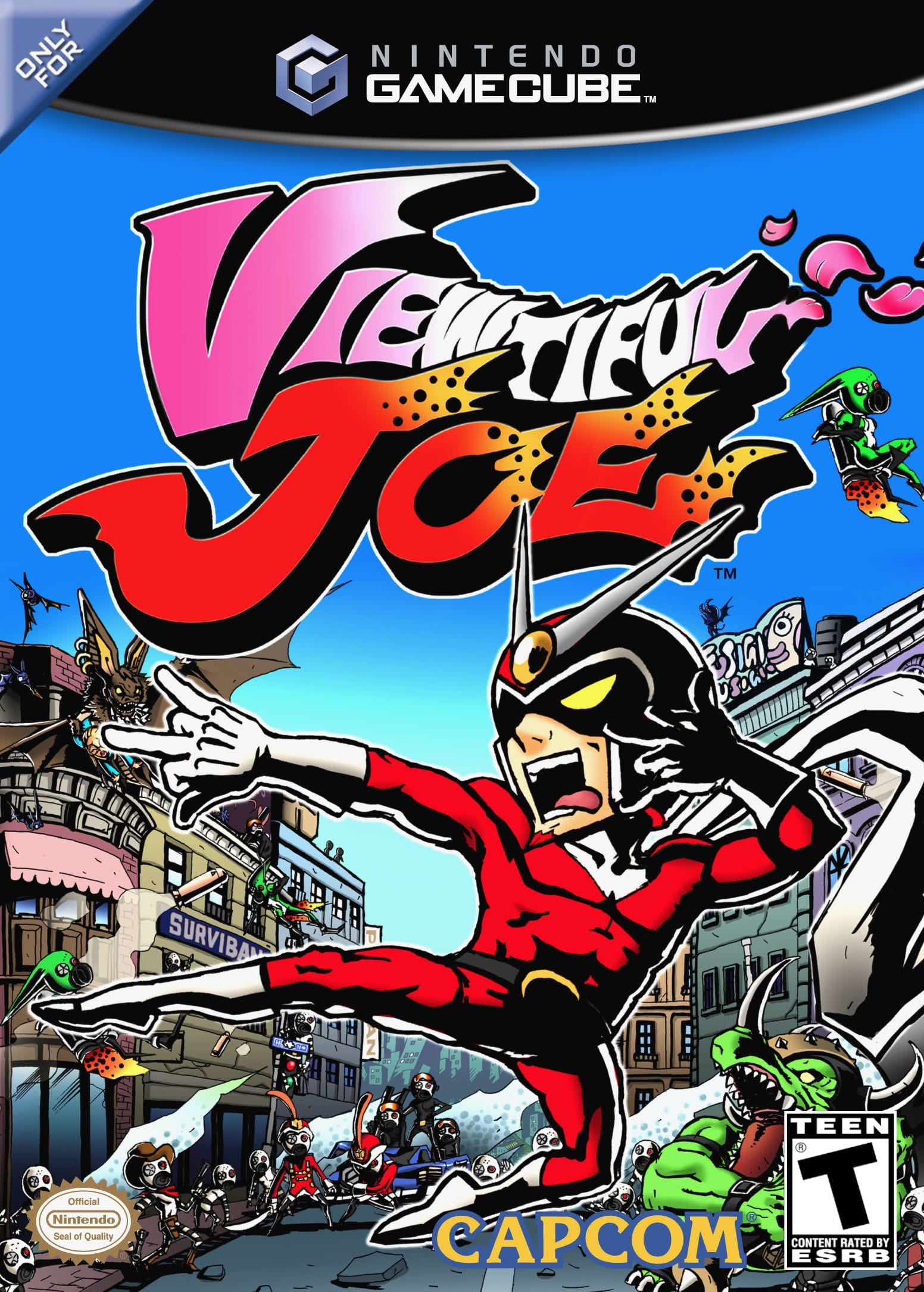 Used Viewtiful Joe GameCube Video Game - Classic Action-Adventure Game for Nintendo GameCube - Perfect for Retro Gaming & Collectors