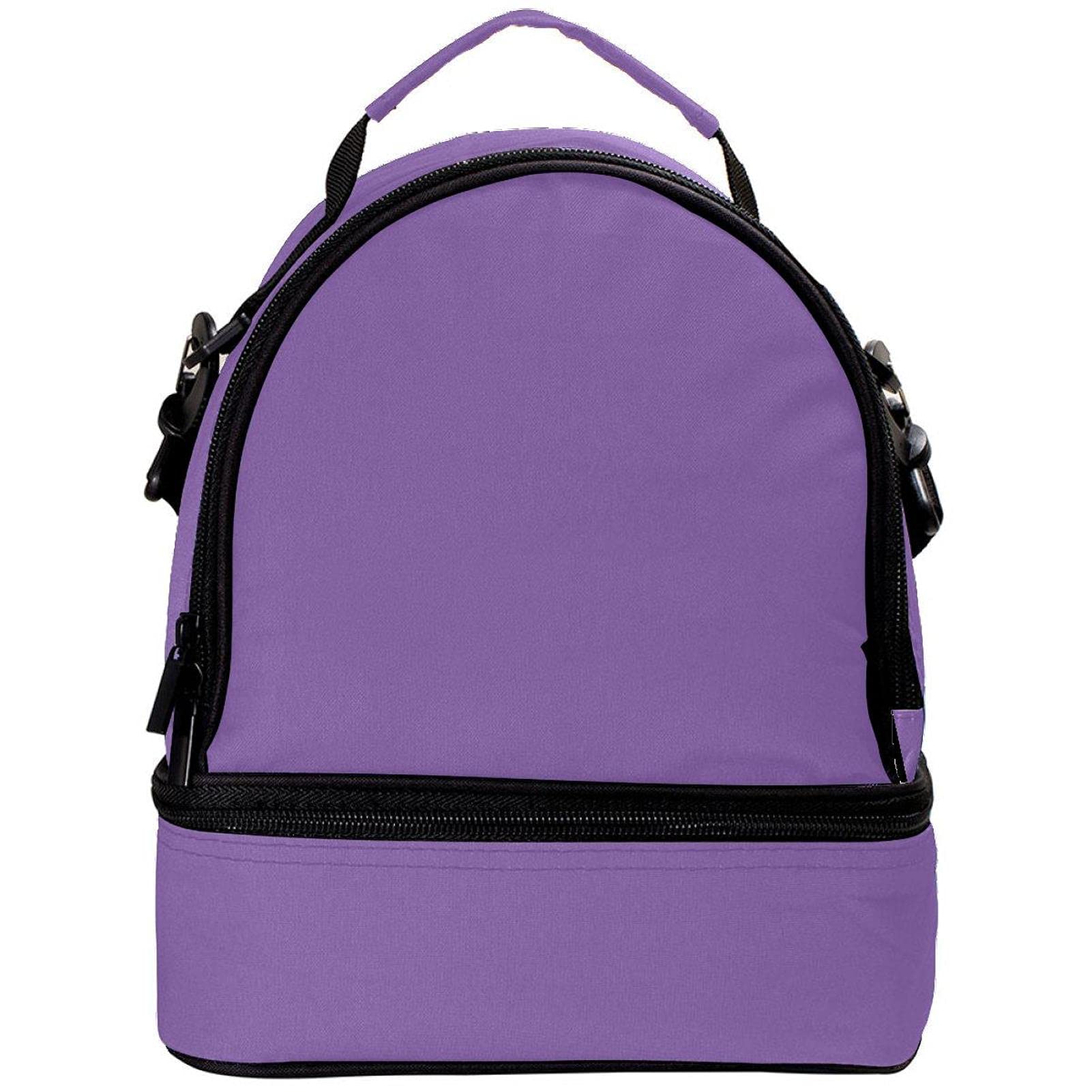 GIOVANIOR Insulated Lunch Box - Purple Cooler Bag for Men & Women, Leak-Proof Thermal Lunch Tote for School, Work, Office & Picnic Outdoors