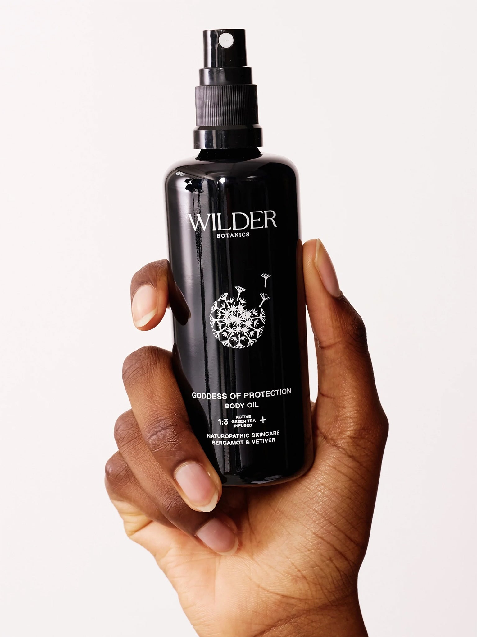 Wilder Botanics Goddess of Protection Body Oil - Organic Moisturizing & Nourishing for Dry Skin - Perfect for Massage, Aromatherapy & Daily Skincare Routine