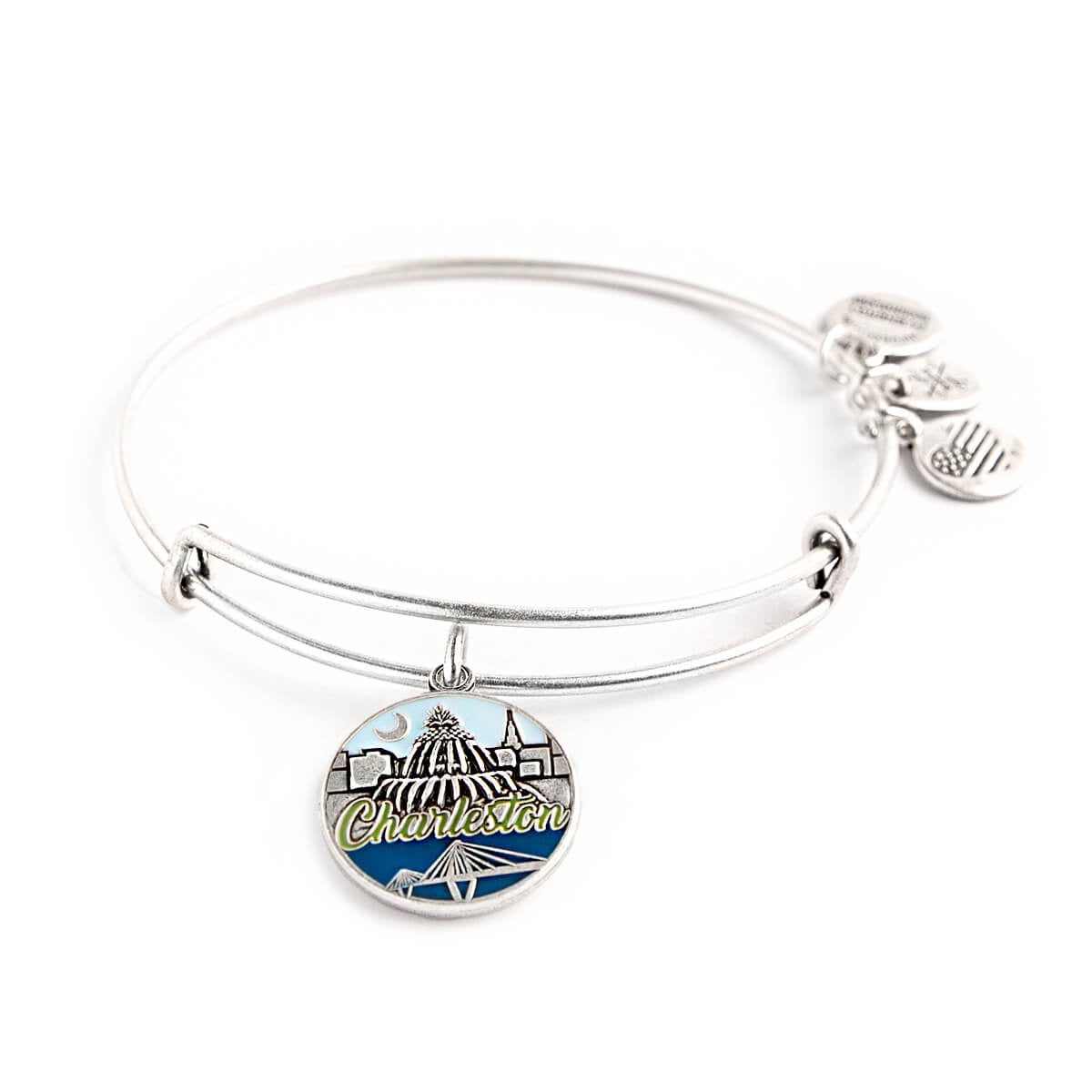 Charleston South Carolina Charm Bangle - Elegant Southern Style Bracelet for Women | Perfect for Weddings, Parties & Everyday Wear