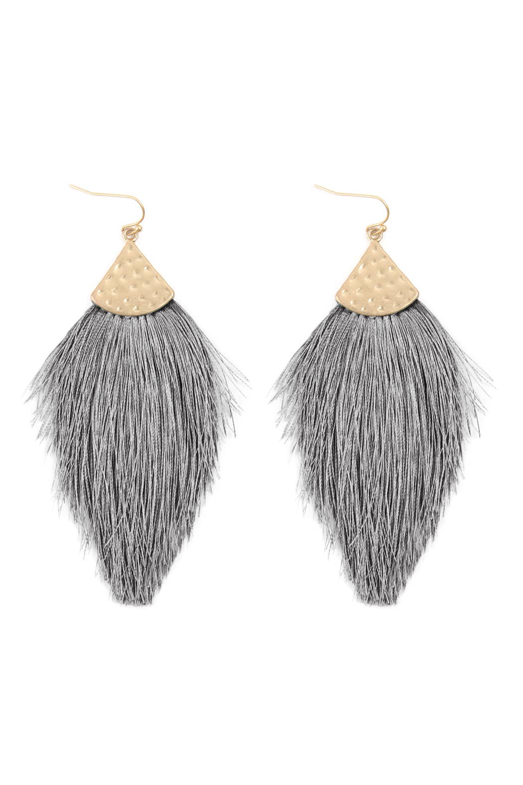 Elegant Thread Tassel Drop Earrings for Women - Boho Chic Handmade Dangle Jewelry - Perfect for Parties, Weddings & Everyday Wear