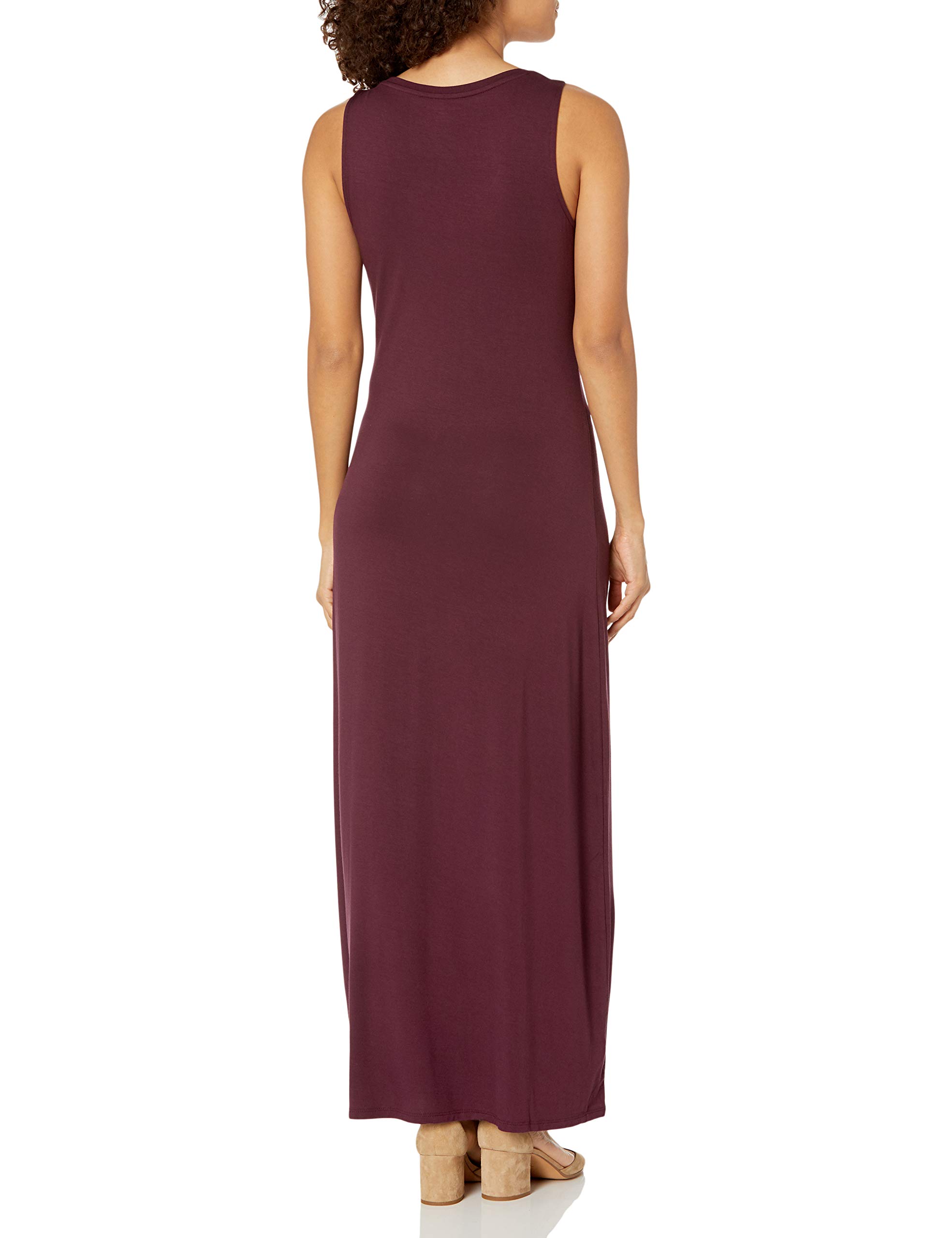 Amazon Essentials Women's Tank Maxi Dress - Flowy Summer Casual Dress with Spaghetti Straps, Plus Size Options - Perfect for Beach Vacations, Date Nights & Summer Outings