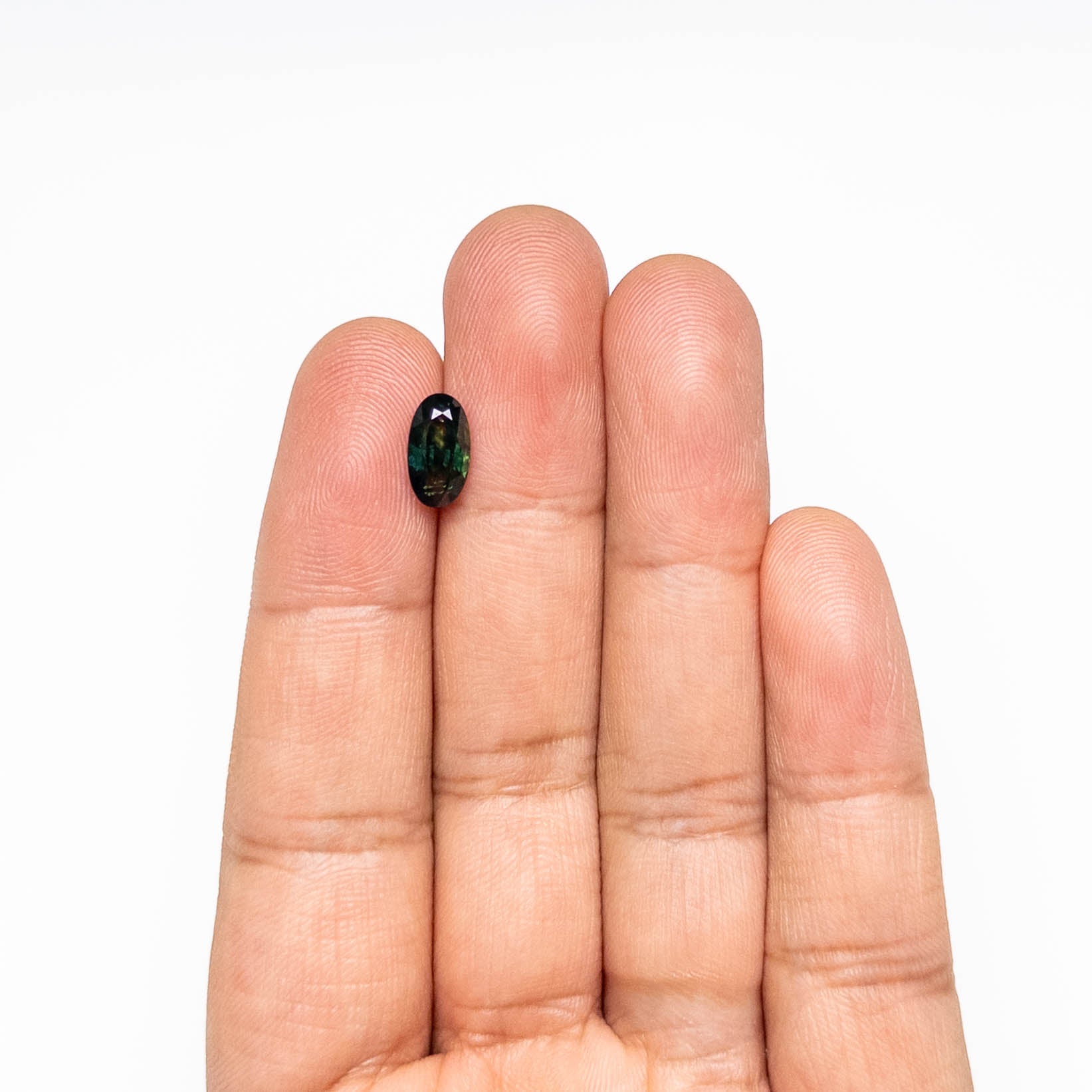 2.29ct Oval Brilliant Blue Sapphire Gemstone - 10.04x5.58x4.49mm Natural Loose Sapphire for Jewelry Making, Engagement Rings & Fine Jewelry