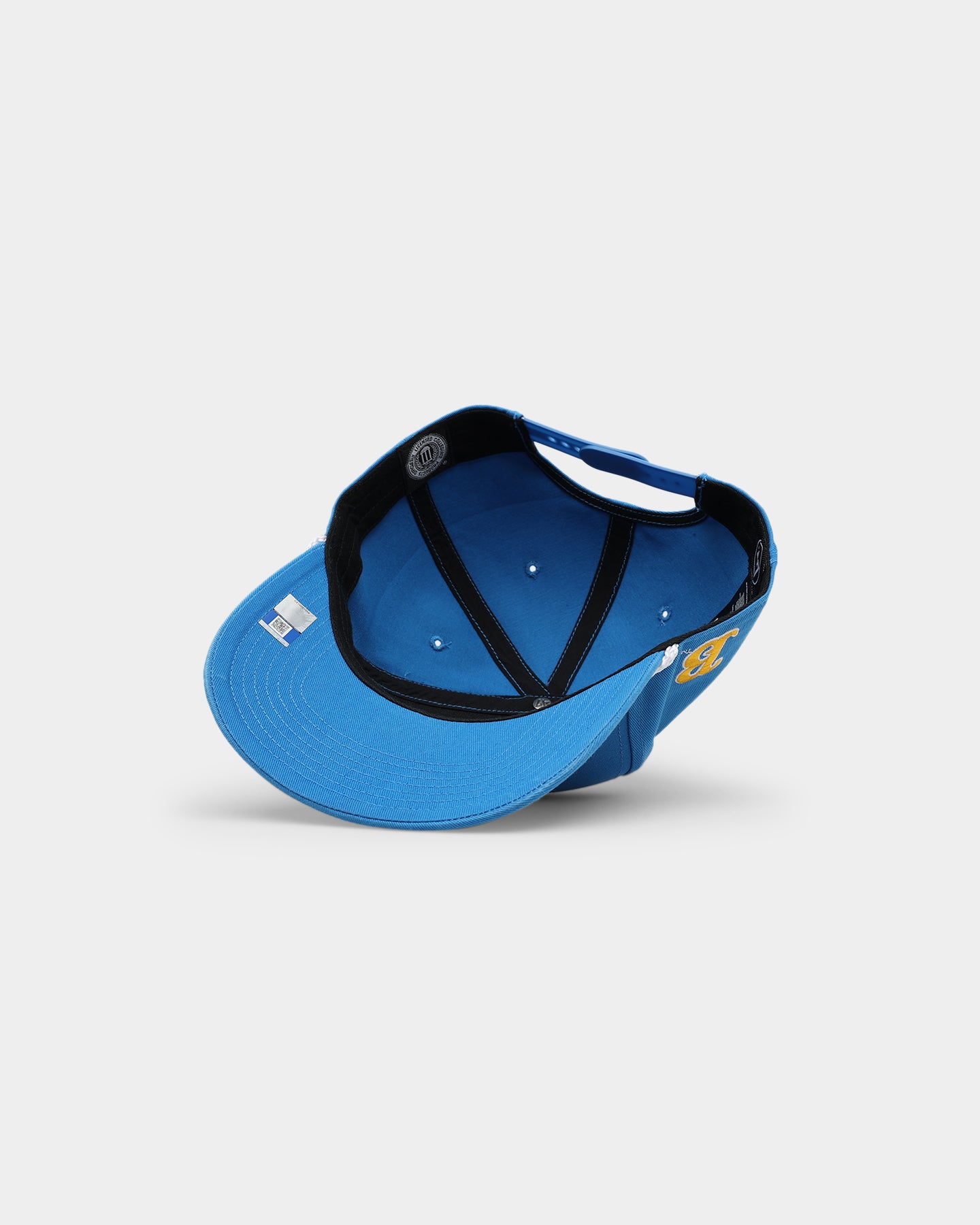 47 UCLA Bruins Overhand Script Strapback Hat - Adjustable Blue Razorback Cap for Men & Women - Perfect for Game Day, Tailgating & College Fan Gear
