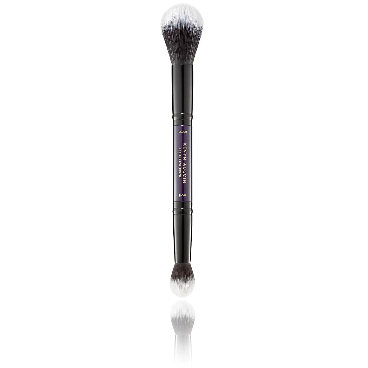 Professional Duet Blush Brush Set - Dual-Ended Makeup Brush for Powder & Cream Blush - Perfect for Contouring & Highlighting - Ideal for Travel & Everyday Makeup Routine