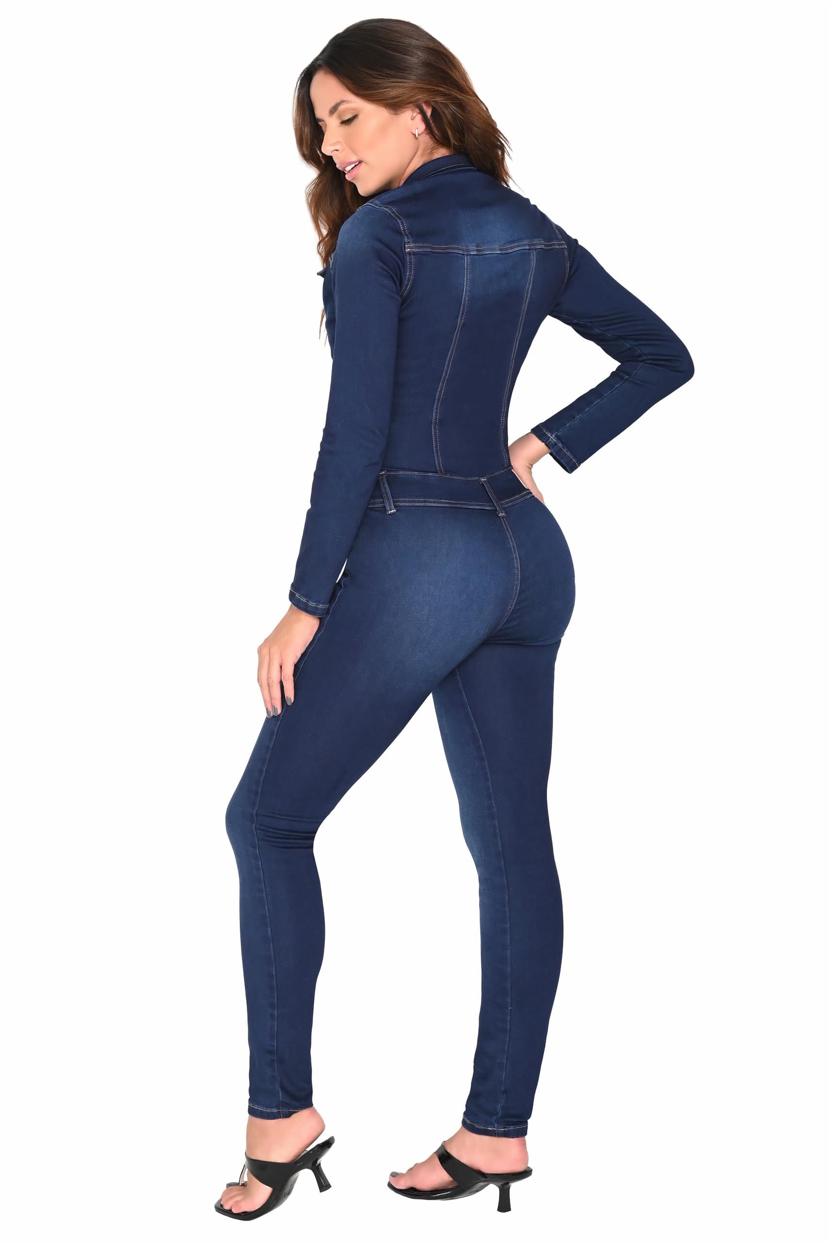L.O.W.L.A SHAPEWEAR Women's Butt Lifting One Piece Jumpsuit & Colombian Jeans - Slimming Bodysuit for Tummy Control & Booty Enhancement | Perfect for Work, Date Night & Special Occasions
