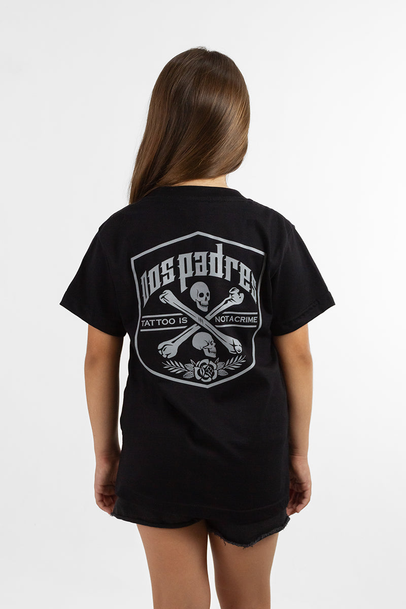 Remera Dos Padres N Black Design T-Shirt - Perfect for Casual Wear, Street Fashion and Everyday Outfits