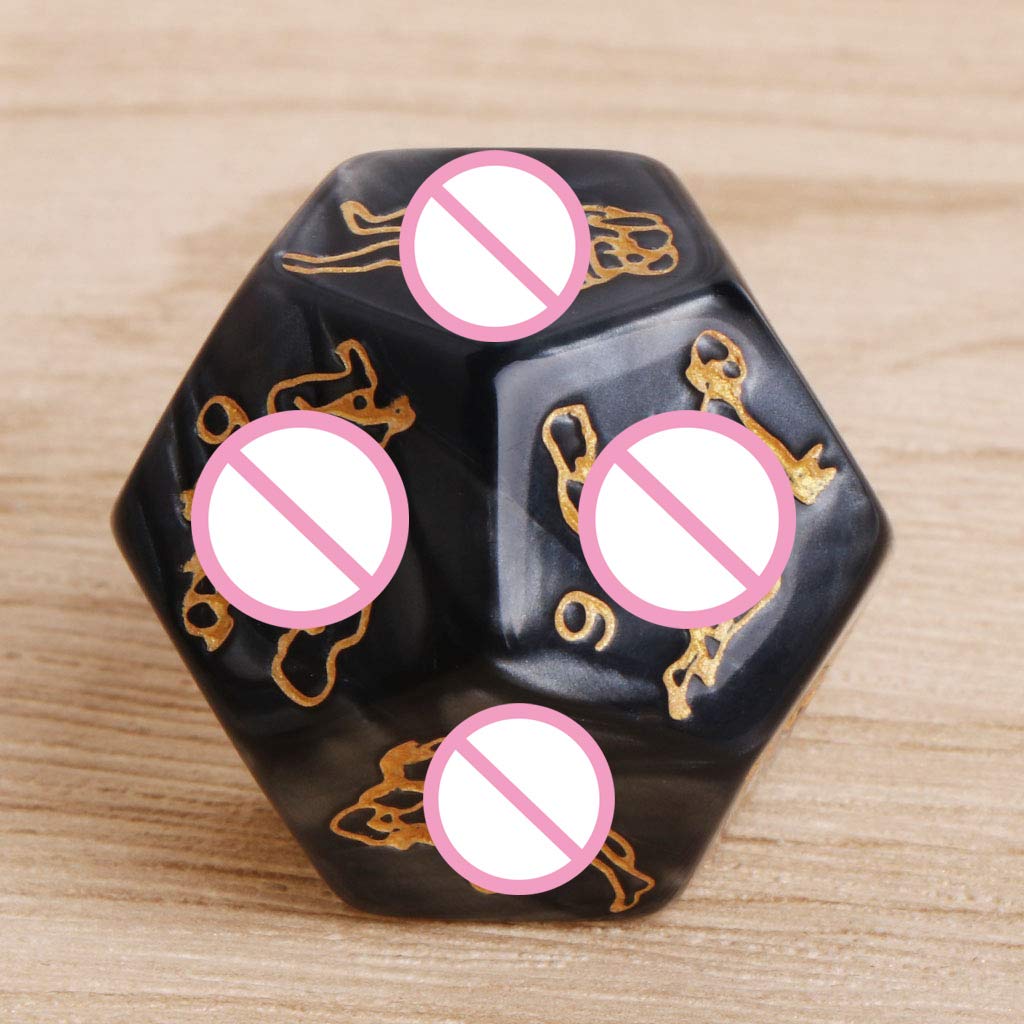 4 PCS Fun Acrylic Love Dice Set - Romantic & Erotic Couple Game for Adults - Enhance Intimacy with Sex Dice Games - Perfect for Date Nights & Spicing Up Relationships