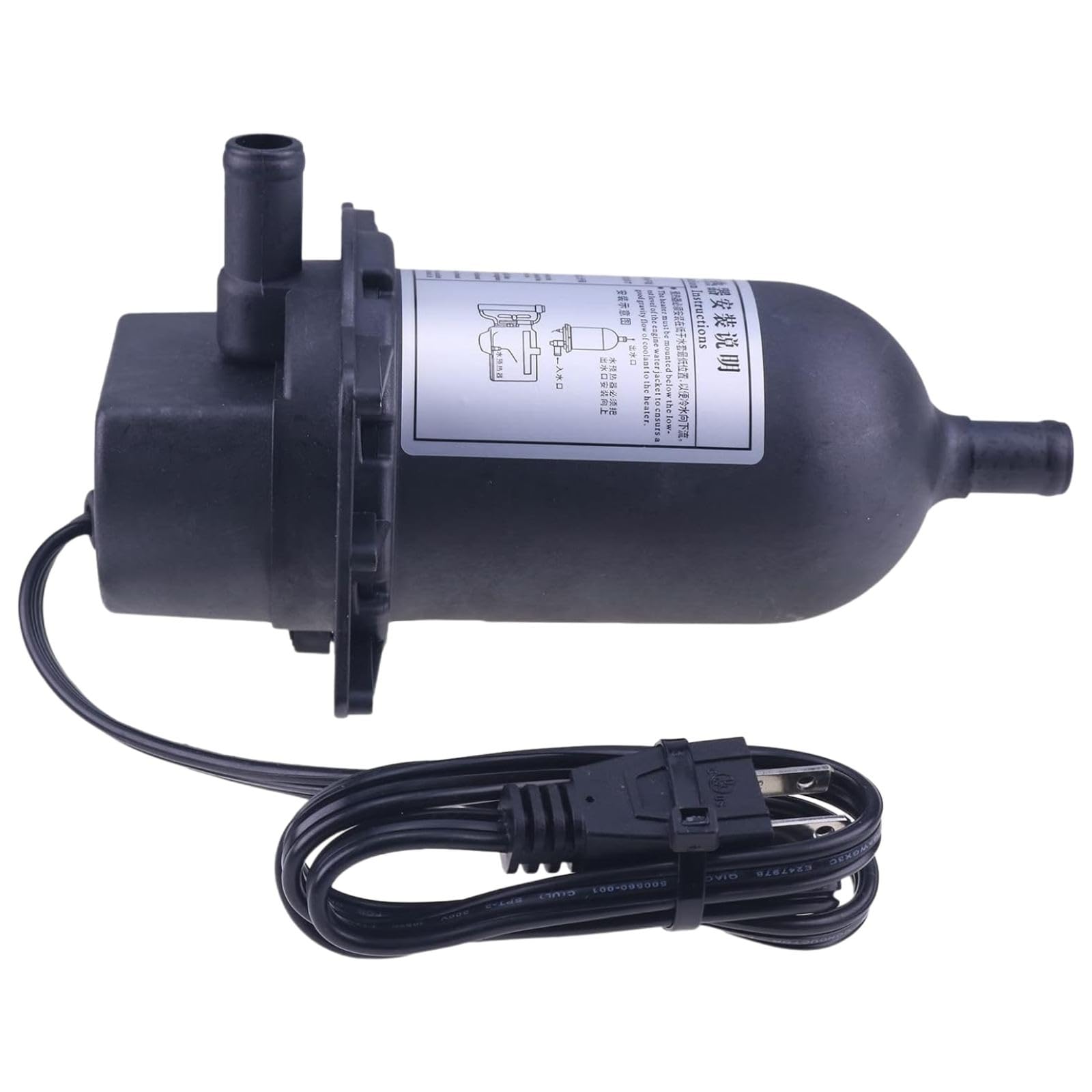 2000W 120V Engine Block Heater with Plug - Universal Car Engine Coolant Pre-Heater (100-120°F) for Winter Cold Starts & Diesel Engine Warm-Up | Perfect for Trucks, RVs & Heavy-Duty Vehicles in Freezing Weather