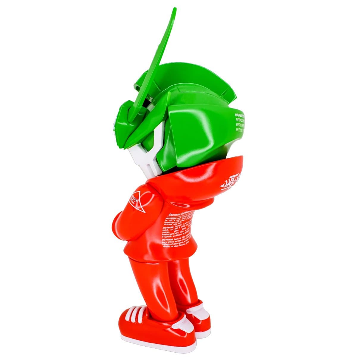 Quiccs x Sket One Sketracha MEGA TEQ63 Martian Action Figure - Collectible Designer Toy for Display & Photography | Perfect for Anime Fans & Urban Art Collectors