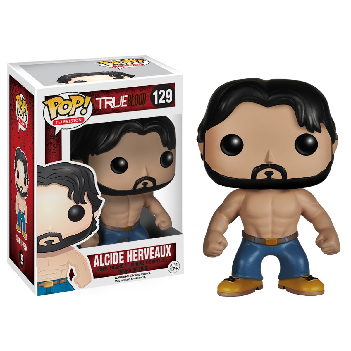 Funko POP! Alcide Herveaux Action Figure - True Blood TV Series Collectible - Perfect for Vampire Fans & Pop Culture Collectors - Great for Display, Gifts, and Themed Parties