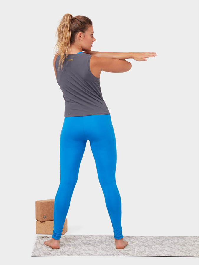 Manduka Renew High Rise Women's Yoga Leggings - Breathable Workout Pants for Pilates, Running & Gym - Premium Comfort & Performance Activewear