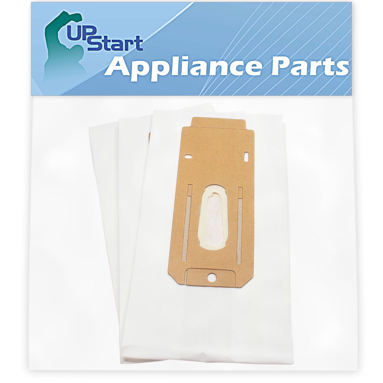 UpStart Battery 9 Replacement Vacuum Bags for Oreck U4190H2 - 7-Piece Micro Vacuum Attachment Kit - Compatible with Oreck CCPK8DW & Type CC (3-Pack, 3 Bags) - Perfect for Home Cleaning & Pet Hair Removal