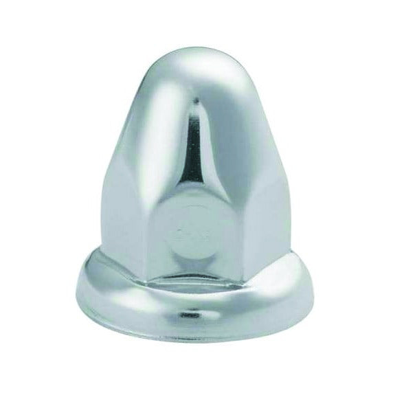 Fortpro 33mm x 2 1/4 Inch Chrome Plated Push On Nut Covers (10 Pack) - F247615 - Perfect for Automotive Wheel Lug Nut Protection & Customization