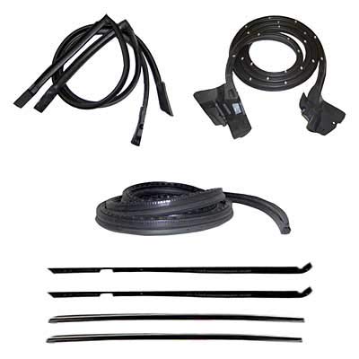 KIT537 Weatherstrip Kit for Doors & Windows - Durable Seal Strip for Home & Auto Weatherproofing - Perfect for Insulation, Noise Reduction & Energy Efficiency