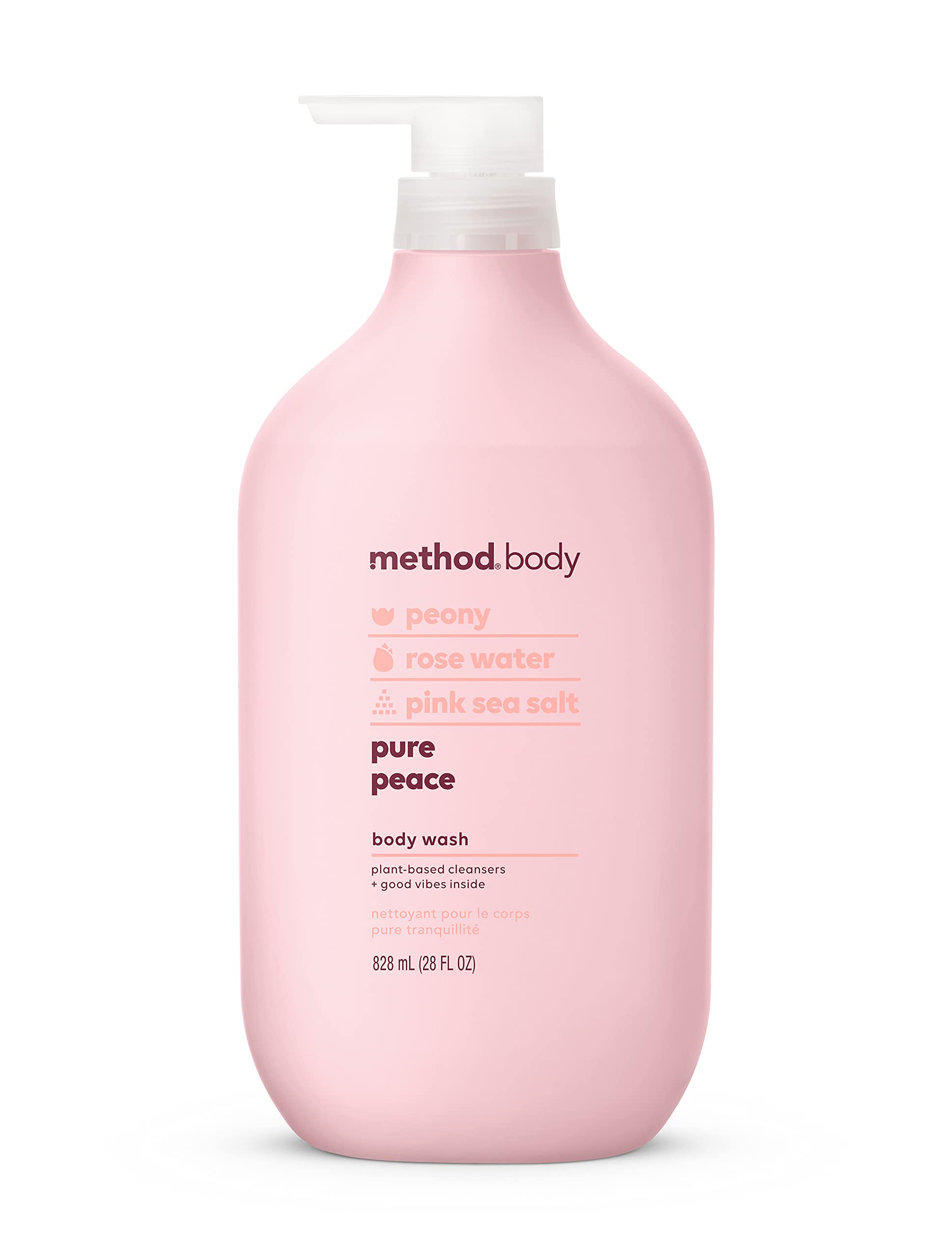 Method Simply Nourish Body Wash - 28 oz | Paraben & Phthalate Free | Vegan & Cruelty-Free | Hydrating Shower Gel for Dry Skin | Perfect for Daily Use & Sensitive Skin Care