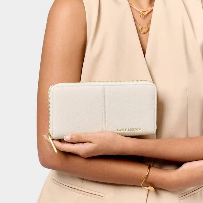 Katie Loxton Laila Crossbody Purse - Off White Handbag for Women | Perfect for Everyday Use, Work & Special Occasions