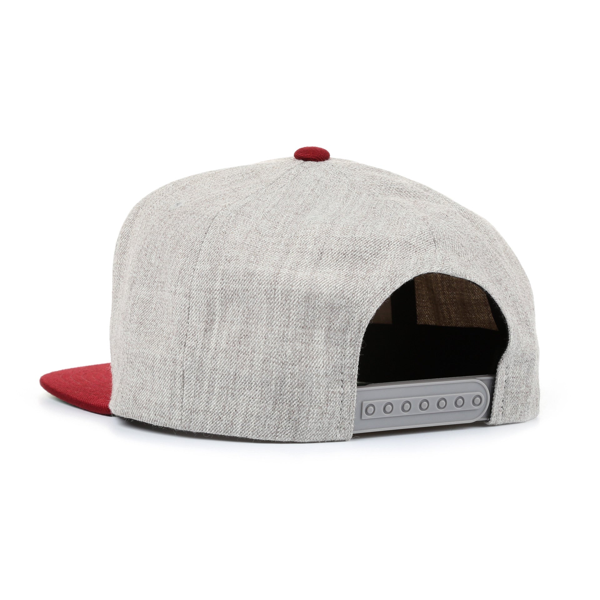 Brixton Newell Snapback Hat - Light Heather Gray Adjustable Baseball Cap for Men & Women - Perfect for Casual Wear, Sports, and Outdoor Activities